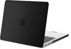 Hard Shell Case for MacBook Pro 16" (2021, 2023) Soft Touch Black