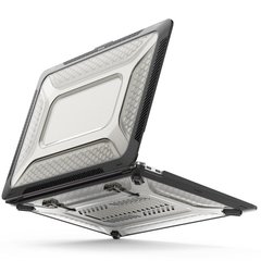 Противоударный чехол для MacBook Air 15.3" (2023) Mecha Shockproof Case Black