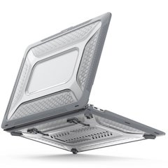 Противоударный чехол для MacBook Air 15.3" (2023) Mecha Shockproof Case Gray