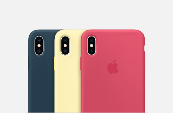 Silicone Case iPhone XS - Pacific Green