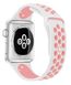 Ремінець для Apple Watch 41/40/38 mm White/Pink Nike Sport Band фото 1