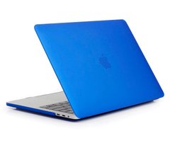 Matte Hard Shell Case for Macbook Pro 16'' (2019) Soft Touch Blue