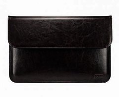 Чохол папка iCarer Genuine Leather Sleeve for MacBook Pro/Air 13" Black