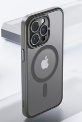Чохол для iPhone 15 Pro Max Rock Guard Touch Magnetic Protection Case - Titanium Gray