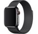 Ремінець для Apple Watch 45/44/42 mm Milanese Loop Black фото 1