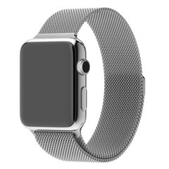 Ремешок для Apple Watch 42/44 /45 mm Milanese Loop Silver