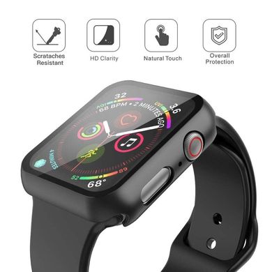 Case with protective glass for Apple Watch 42 mm - Black