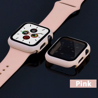 Чехол с защитным стеклом для Apple Watch 42 mm - Pink