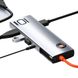 USB Type-C HUB Rock 10 in 1 Type-C TO HDMI+VGA+Audio+USB3.0X3+SD/TF+LAN+PD Multi-function HUB фото 1