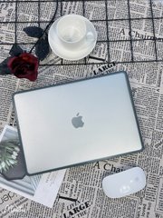 Чехол накладка для MacBook Pro 14.2" Zamax Soft Shield Protective Case - Grey&White