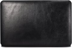 iCarer Vintage Leather Protective Case for MacBook Air 13 (2018-2020) Black
