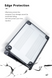 Чехол накладка для MacBook Pro 14.2" Zamax Soft Shield Protective Case - Grey&White фото 6