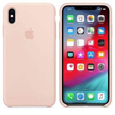 Silicone Case iPhone XS Max - Pink Sand