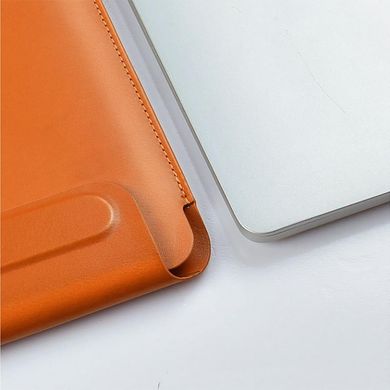 Чохол папка WIWU Skin Pro II PU Leather Sleeve для MacBook Air 13.6" M3/M2 2022/2024 Brown