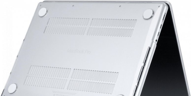 Чехол накладка Hard Shell Case for MacBook Pro 14.2" (2021, 2023) Прозрачный