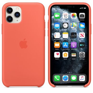 Silicone Case для iPhone 11 Pro - Clementine (Orange)