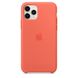 Silicone Case for iPhone 11 Pro - Clementine (Orange)