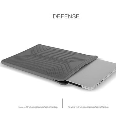 WIWU Voyage Sleeve Shockproof silicon case for MacBook Pro/Air 13.3" Grey