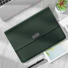 Чохол папка для MacBook Pro | Air 13 Zamax MacKeeper Leather Sleeve - Green