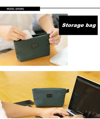 Charger's bag for MacBook Pofoko E100 Army Green