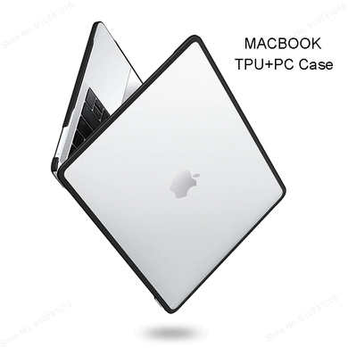 Чохол накладка для MacBook Pro 13" Zamax Soft Shield Protective Case - Grey&White