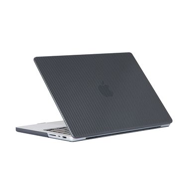 Чехол-накладка для MacBook Pro 13" ZM Carbon style Black