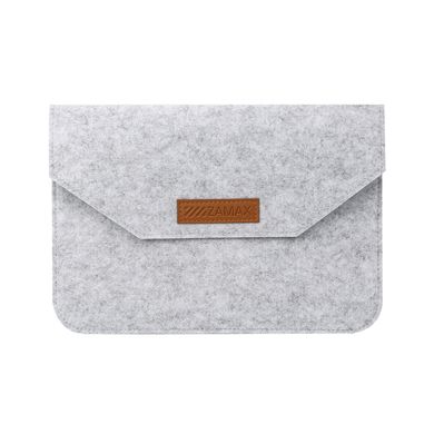 Чохол конверт ZAMAX Felt Sleeve для MacBook Pro 16.2" Light Gray