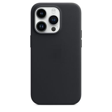 iPhone 14 Pro Max Leather Case with MagSafe - Midnight