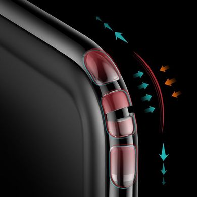 Противоударный полупрозрачный чехол Baseus Safety Airbags Case для iPhone 11 Pro