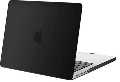 Чохол накладка Hard Shell Case for MacBook Pro 16" (2021, 2023) Soft Touch Black