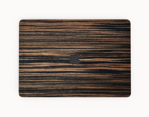 Защитный скин Chohol Wooden Series для MacBook Pro 16’’ 2019-2020 Ebony