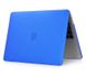 Чехол накладка Matte Hard Shell Case для Macbook Pro 13.3" 2016-2020 Soft Touch Blue фото 3
