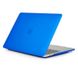 Чехол накладка Matte Hard Shell Case для Macbook Pro 13.3" 2016-2020 Soft Touch Blue фото 2
