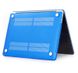 Чехол накладка Matte Hard Shell Case для Macbook Pro 13.3" 2016-2020 Soft Touch Blue фото 4