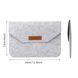 Чохол конверт ZAMAX Felt Sleeve для MacBook Pro 16.2" Light Gray фото 2