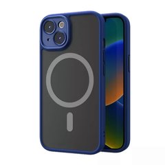 Protection Case ROCK Guard Touch Magnetic Anti-drop Lens Protection for iPhone 15 Plus Blue