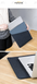 Папка-чехол для MacBook 13"-14" Mutural Slim Compact Sleeve &mdash; Черный (Black) фото 3