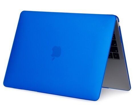 Чехол накладка Matte Hard Shell Case для Macbook Air 13.3" Soft Touch Blue
