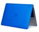 Чехол накладка Matte Hard Shell Case для Macbook Air 13.3" Soft Touch Blue фото 3