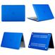 Чехол накладка Matte Hard Shell Case для Macbook Air 13.3" Soft Touch Blue фото 5