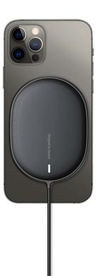 Бездротовий зарядний пристрій для iPhone 13/12 Baseus Light Magnetic Wireless Charger Black