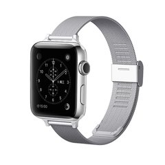 Ремінець для Apple Watch 41/40/38 mm Mesh Steel bracelet Silver