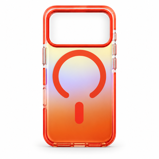 Чехол Shield Gradient with MagSafe для iPhone 17 Pro Max / 18 Pro Max &mdash; Оранжевый