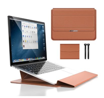 Zamax EcoLux Mac Standfolio for MacBook Pro | Air 13" - Brown