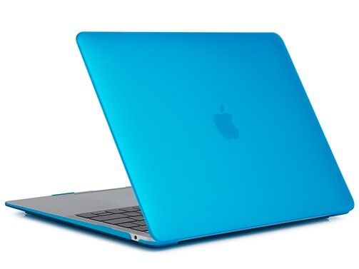 Чехол накладка Matte Hard Shell Case для Macbook Air 13.3" Soft Touch Light Blue