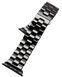 Ремешок для Apple Watch 42/44 /45 mm Ceramic Band 3-bead Black фото 2