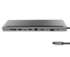 Концентратор ZAMAX 11 в 1 Type-C USB-C to HDMI (HDTV) + 3 USB 3.0 + PD + USB-C + VGA + SD/TF Card Reader + LAN (Rj45) + AUX (3.5 mm Audio) фото 1