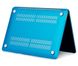 Чехол накладка Matte Hard Shell Case для Macbook Air 13.3" Soft Touch Light Blue фото 4