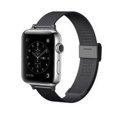 Ремешок для Apple Watch 41/40/38 mm Mesh Steel bracelet Black