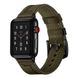 Leather Loop 7-Design for Apple Watch 42/44 /45 mm Olive